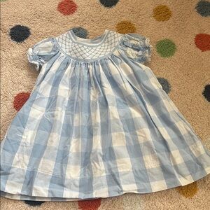 Lil Cactus Blue and White Dress